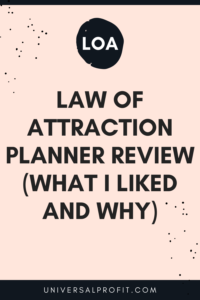 Law of Attraction Planner Review (What I Liked And Why)