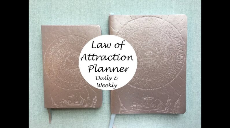 Law of Attraction Planner- { Daily & Weekly }
