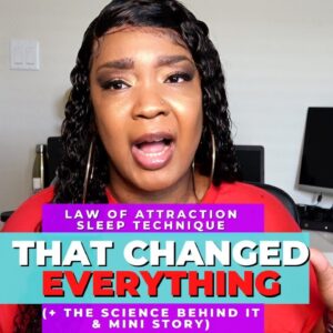 Law of Attraction Sleep Technique That Changed Everything | How to Manifest