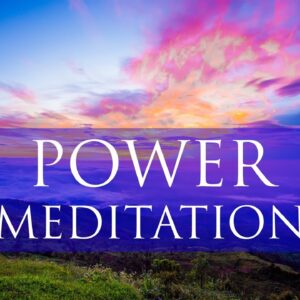 Morning Power Meditation For Grounding: Healing & Raising Positive Vibrations - Theta Binaural Beats
