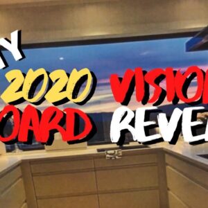 MY 2020 Vision Board REVEALED - A Glimpse at What I'm Going to MANIFEST!