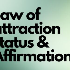 Law of attraction status daily positive vibes | daily affirmation | manifestations