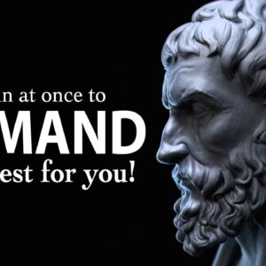 DEMAND A BETTER LIFE - Stoic Quotes