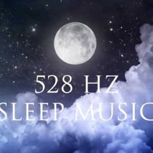 8 Hour Healing Sleep Music ➤ Cleanse Your Aura | Delta waves | 528Hz LOVE frequency