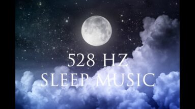 8 Hour Healing Sleep Music ➤ Cleanse Your Aura | Delta waves | 528Hz LOVE frequency