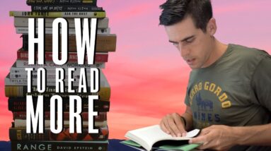 How You Can Read More Books This Year