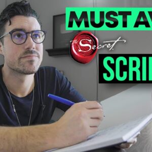 5 Journal MISTAKES You MUST AVOID When Scripting (That BLOCK The Law of Attraction)
