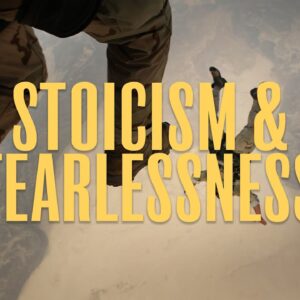 It's Ok To Be Scared. Just Don't Be AFRAID. | Stoic Motivation | Ryan Holiday