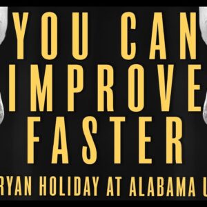 Using Stoicism To Become Unbeatable | Ryan Holiday on Stoicism to Alabama U Football