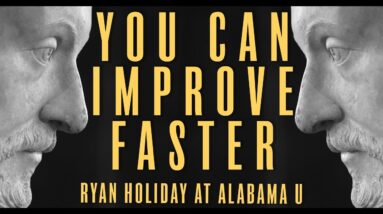 Using Stoicism To Become Unbeatable | Ryan Holiday on Stoicism to Alabama U Football