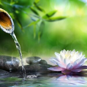 Solfeggio 528 Hz | Water Sounds | Tibetan bowls | OM Mantra ➤ Positive Healing Energy
