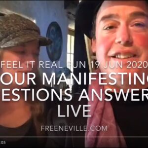 NEW! Your Manifesting Questions Answered Live - June 19 2020 - Feel It Real Fun - Neville Goddard