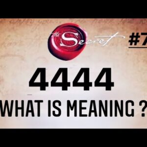 Law of attraction | what is meaning of 4444 | Affirmations | numerology number & angel number 😇