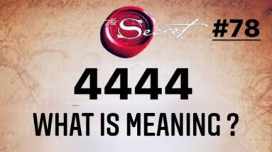 Law of attraction | what is meaning of 4444 | Affirmations | numerology number & angel number 😇