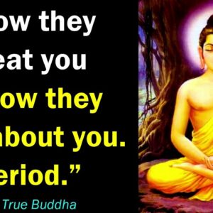 How They Treat You..! Life Changing Buddha Quotes That Will Enlighten Your Mind | Best Buddha Quotes