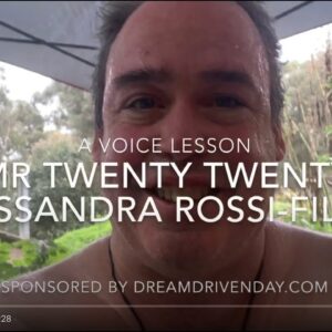 My Dream Driven Voice Lesson with Alessandra Rossi Filippi -