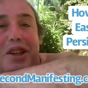 Neville Goddard How to Persist Easily! Sixty Second Manifesting and Feel It Real