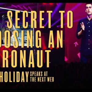 How To Control Your Emotions Like A Stoic | Ryan Holiday Speaks at The Next Web Conference