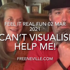 Neville Goddard - "I can't visualize! Help me!" - Need help visualizing watch this Feel It Real Show